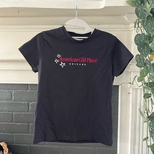 American Girl Place Chicago Embroidered Girls T-Shirt